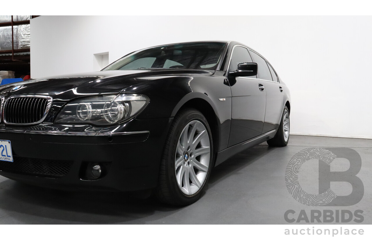 8/2007 BMW 740Li E65 UPGRADE 4d Sedan Black 4.0L V8