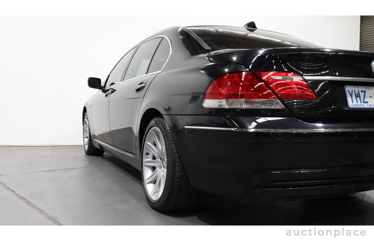 8/2007 BMW 740Li E65 UPGRADE 4d Sedan Black 4.0L V8