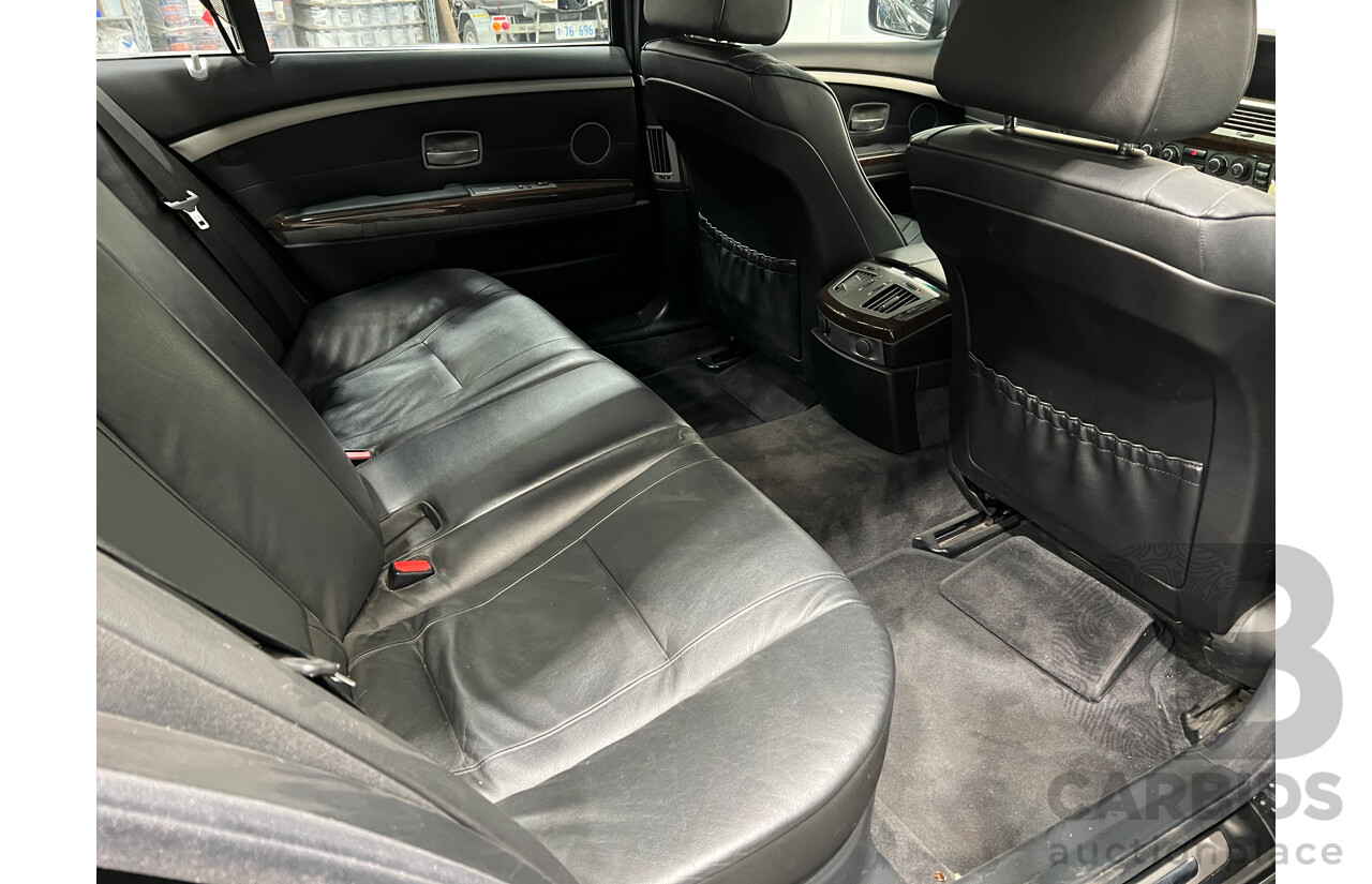 8/2007 BMW 740Li E65 UPGRADE 4d Sedan Black 4.0L V8