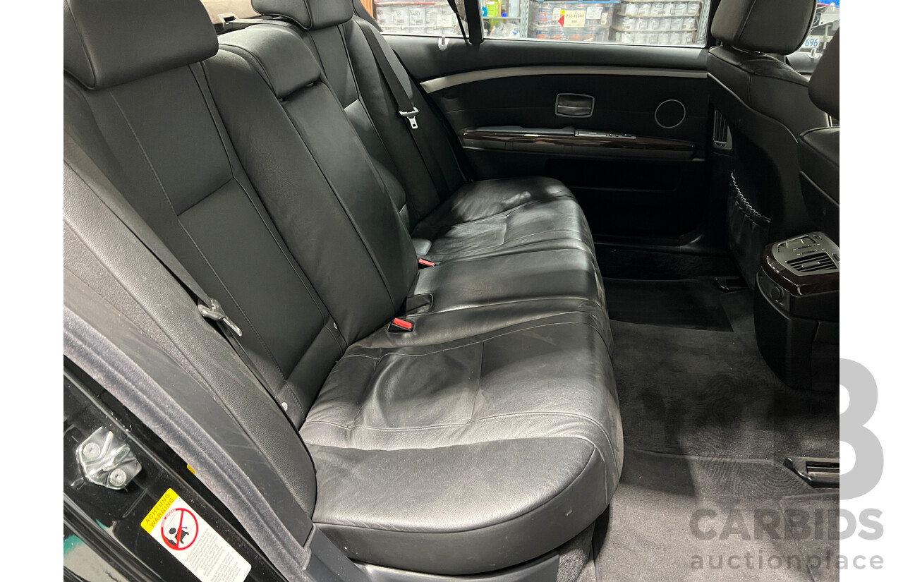 8/2007 BMW 740Li E65 UPGRADE 4d Sedan Black 4.0L V8