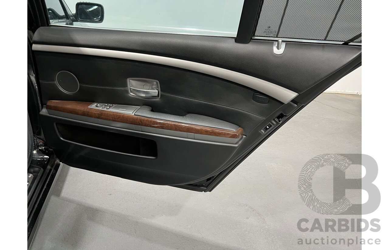 8/2007 BMW 740Li E65 UPGRADE 4d Sedan Black 4.0L V8