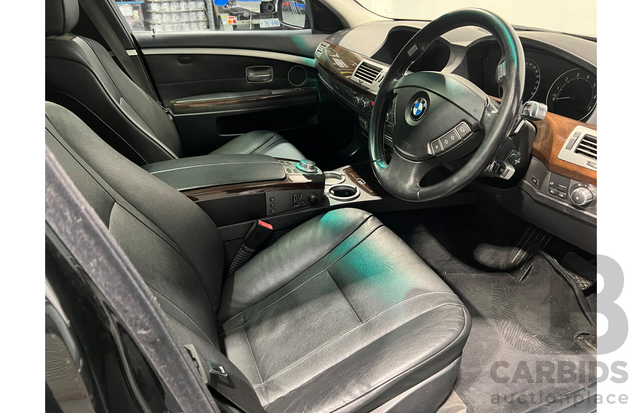 8/2007 BMW 740Li E65 UPGRADE 4d Sedan Black 4.0L V8