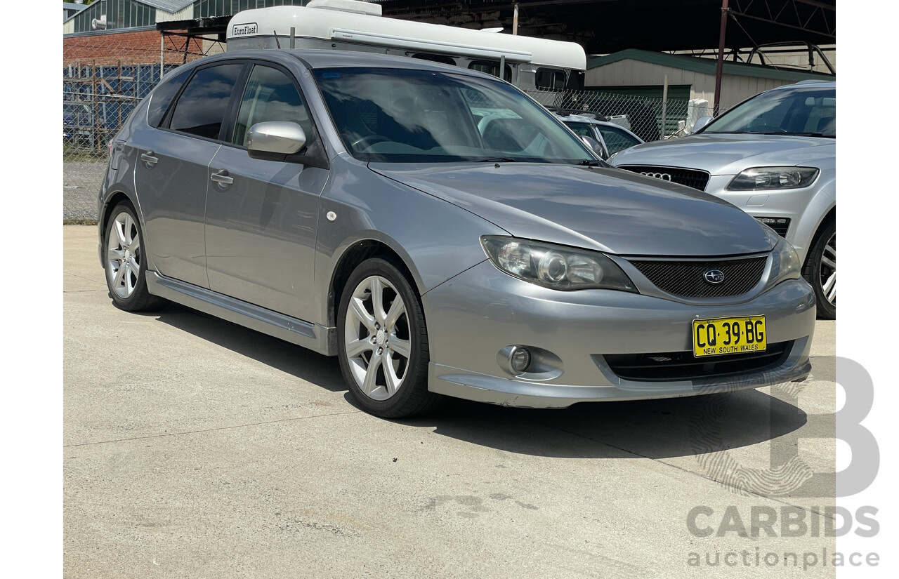 4/2008 Subaru Impreza RS (awd) MY08 5d Hatchback Silver 2.0L