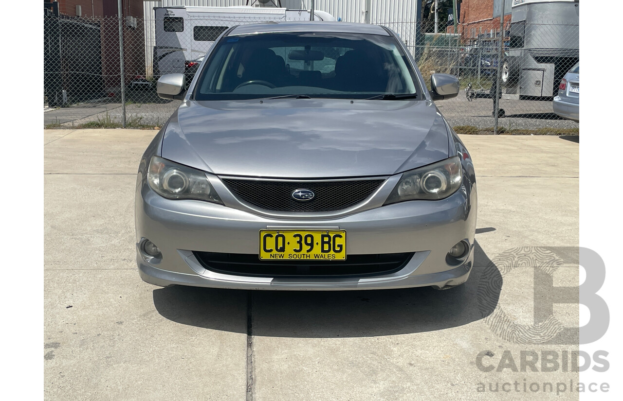 4/2008 Subaru Impreza RS (awd) MY08 5d Hatchback Silver 2.0L