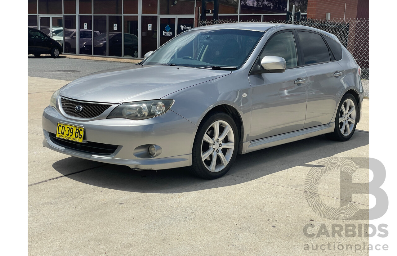4/2008 Subaru Impreza RS (awd) MY08 5d Hatchback Silver 2.0L