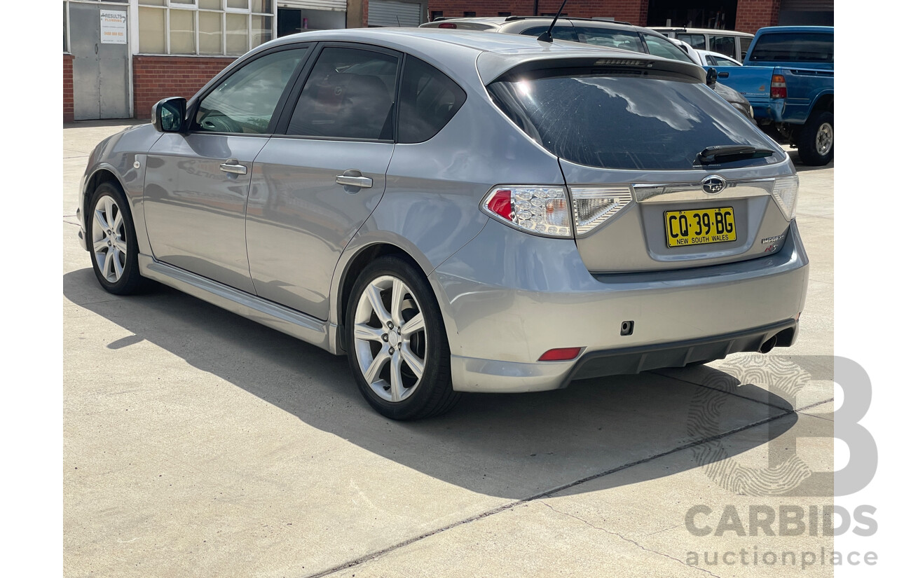 4/2008 Subaru Impreza RS (awd) MY08 5d Hatchback Silver 2.0L