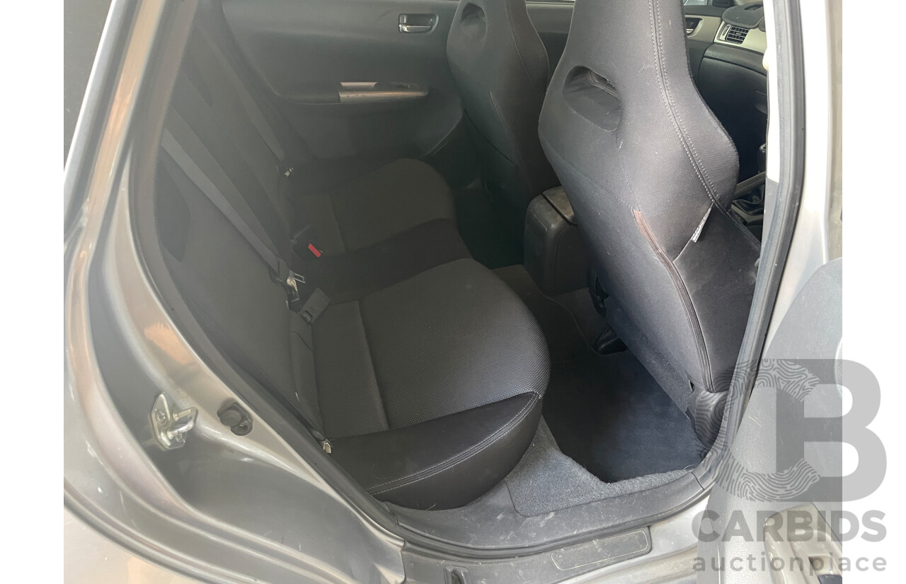 4/2008 Subaru Impreza RS (awd) MY08 5d Hatchback Silver 2.0L