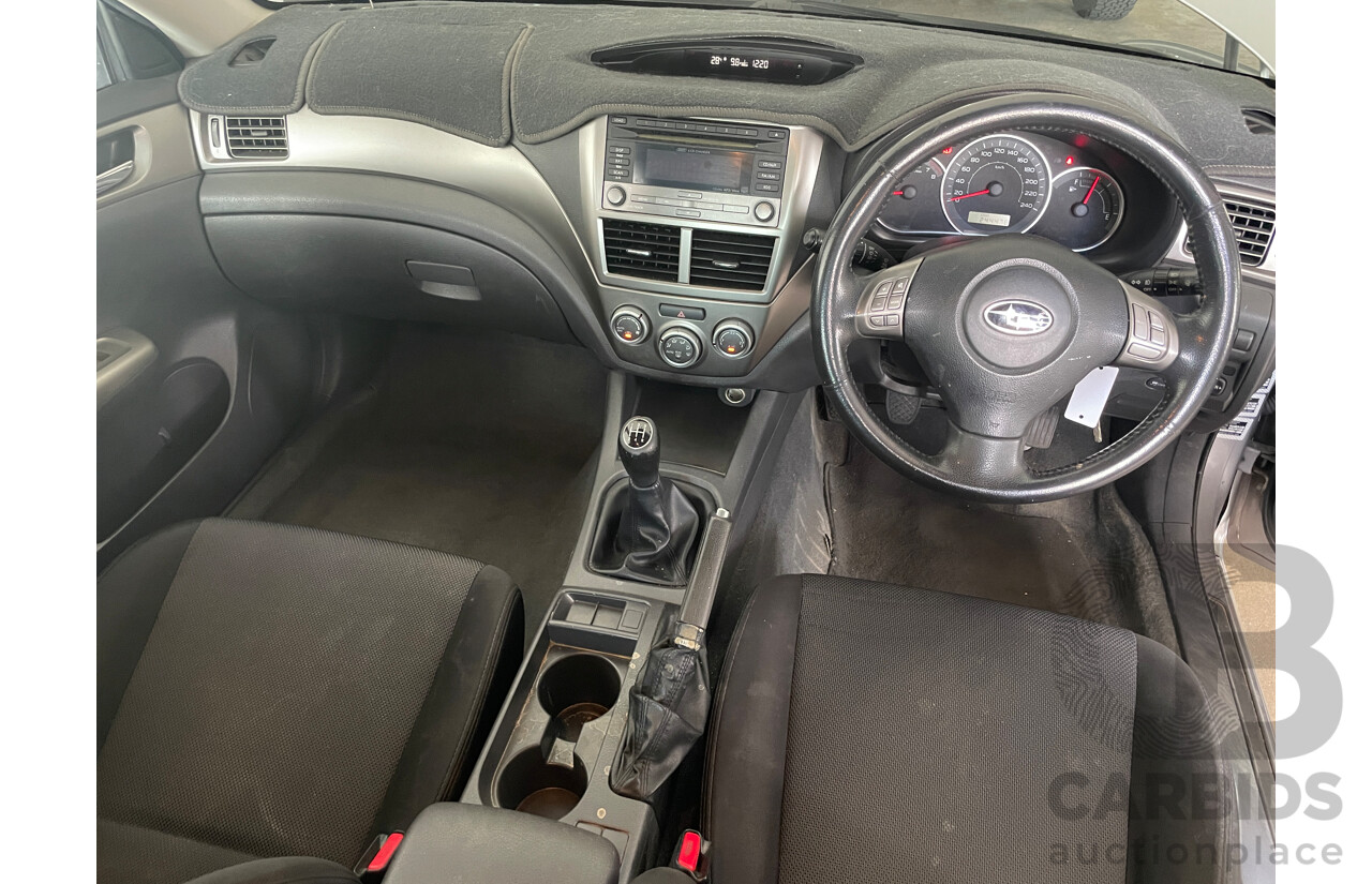 4/2008 Subaru Impreza RS (awd) MY08 5d Hatchback Silver 2.0L