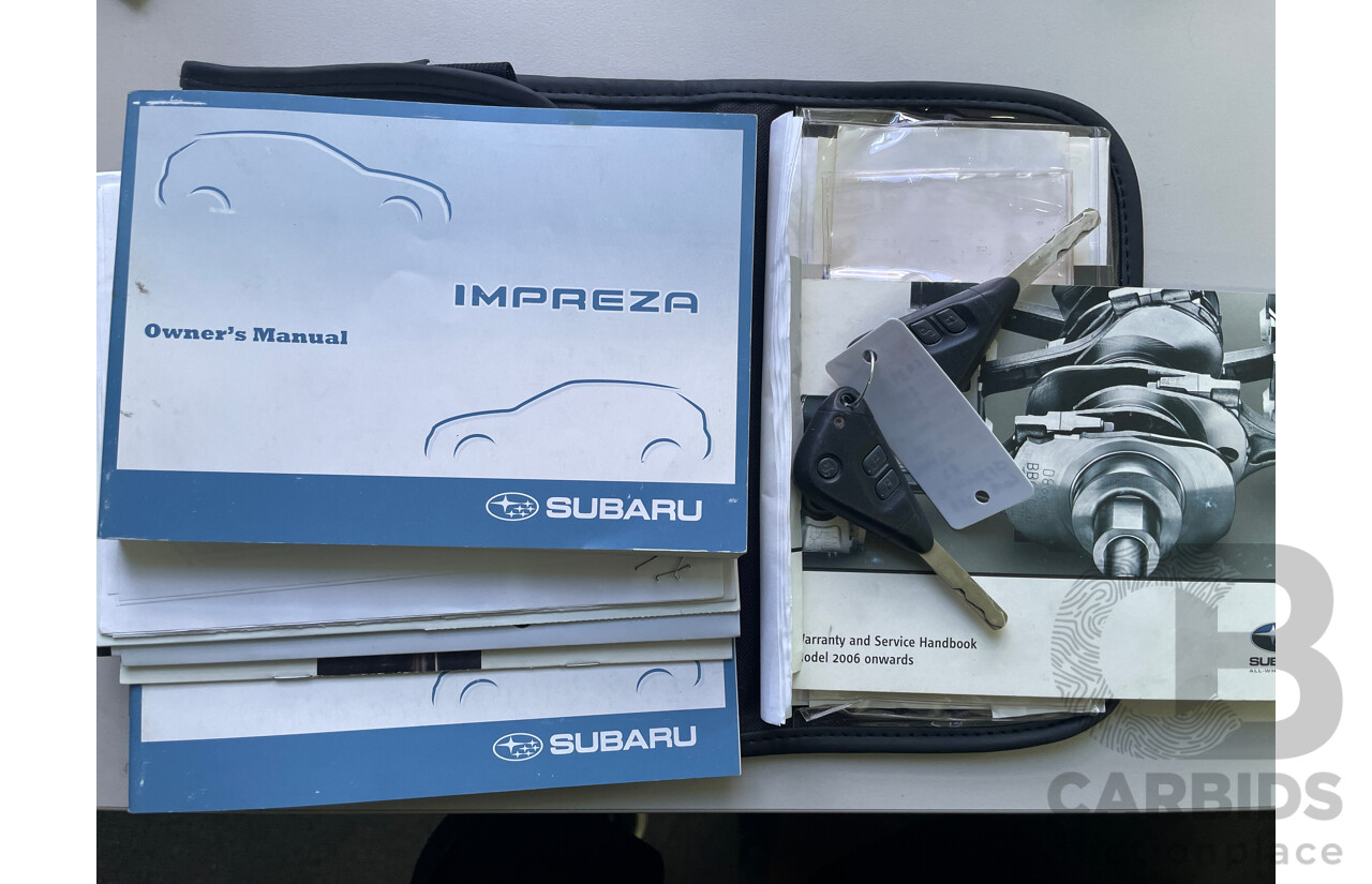 4/2008 Subaru Impreza RS (awd) MY08 5d Hatchback Silver 2.0L