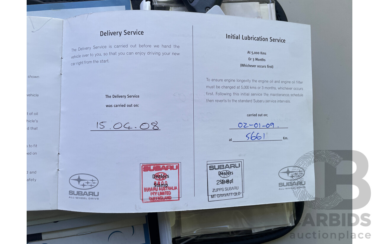 4/2008 Subaru Impreza RS (awd) MY08 5d Hatchback Silver 2.0L