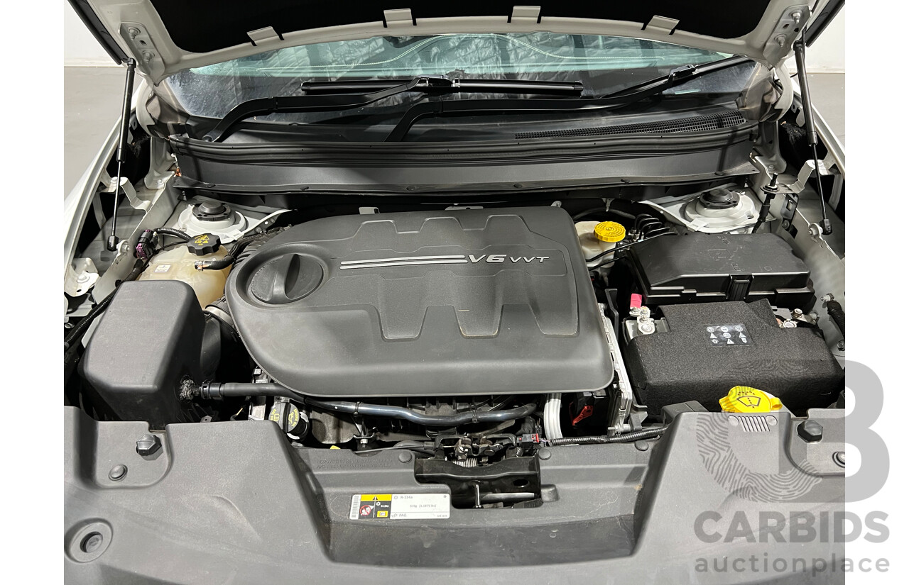 9/2016 Jeep Cherokee Longitude (4x4) KL 4d Wagon White 3.2L V6