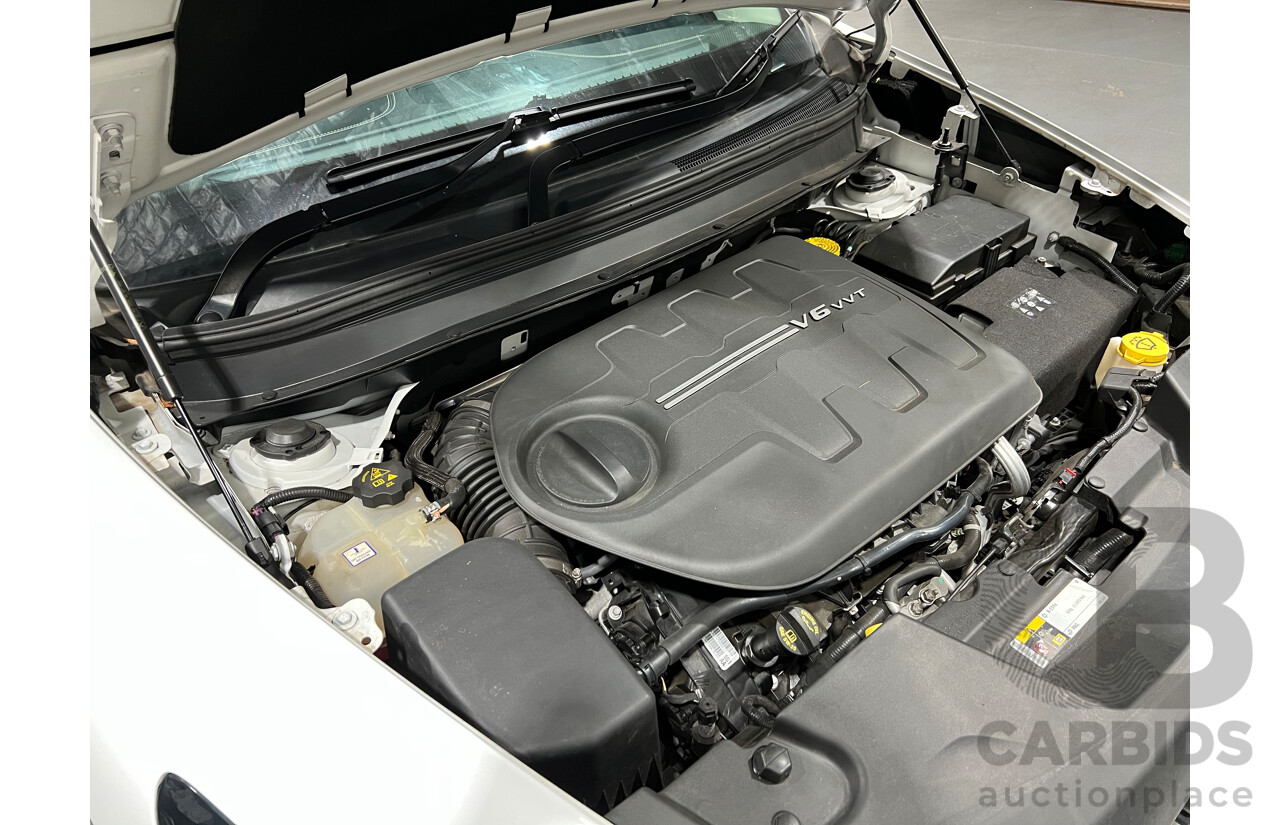 9/2016 Jeep Cherokee Longitude (4x4) KL 4d Wagon White 3.2L V6