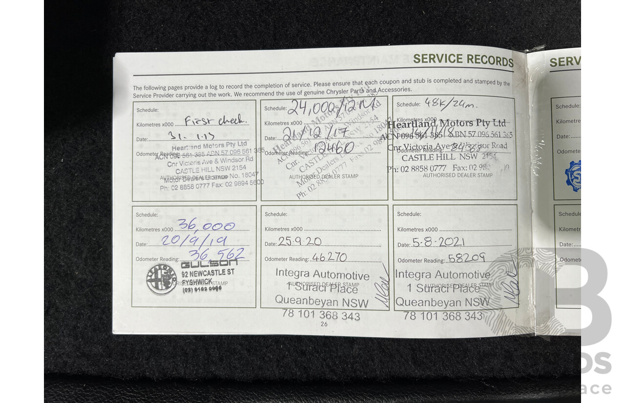 9/2016 Jeep Cherokee Longitude (4x4) KL 4d Wagon White 3.2L V6