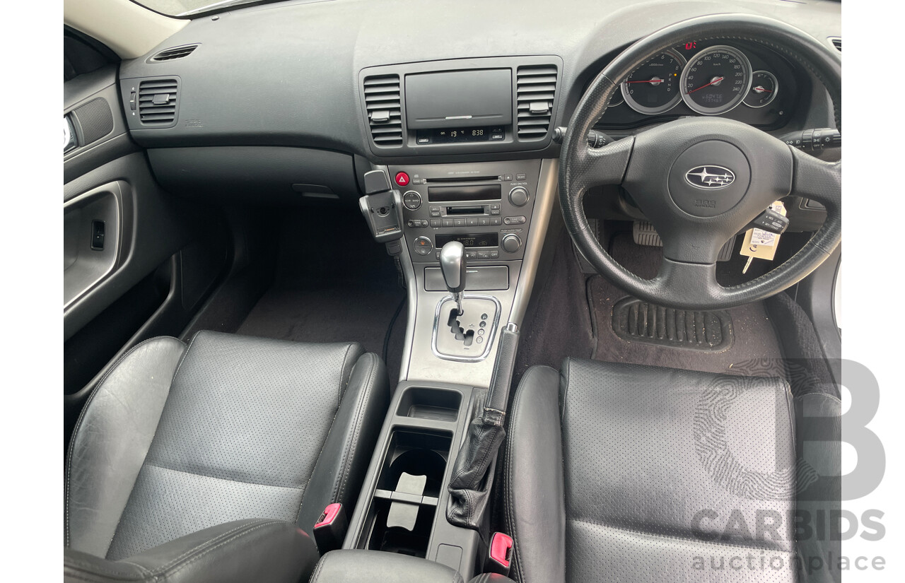 12/2005 Subaru Liberty 2.5i Premium MY06 4d Sedan White 2.5L