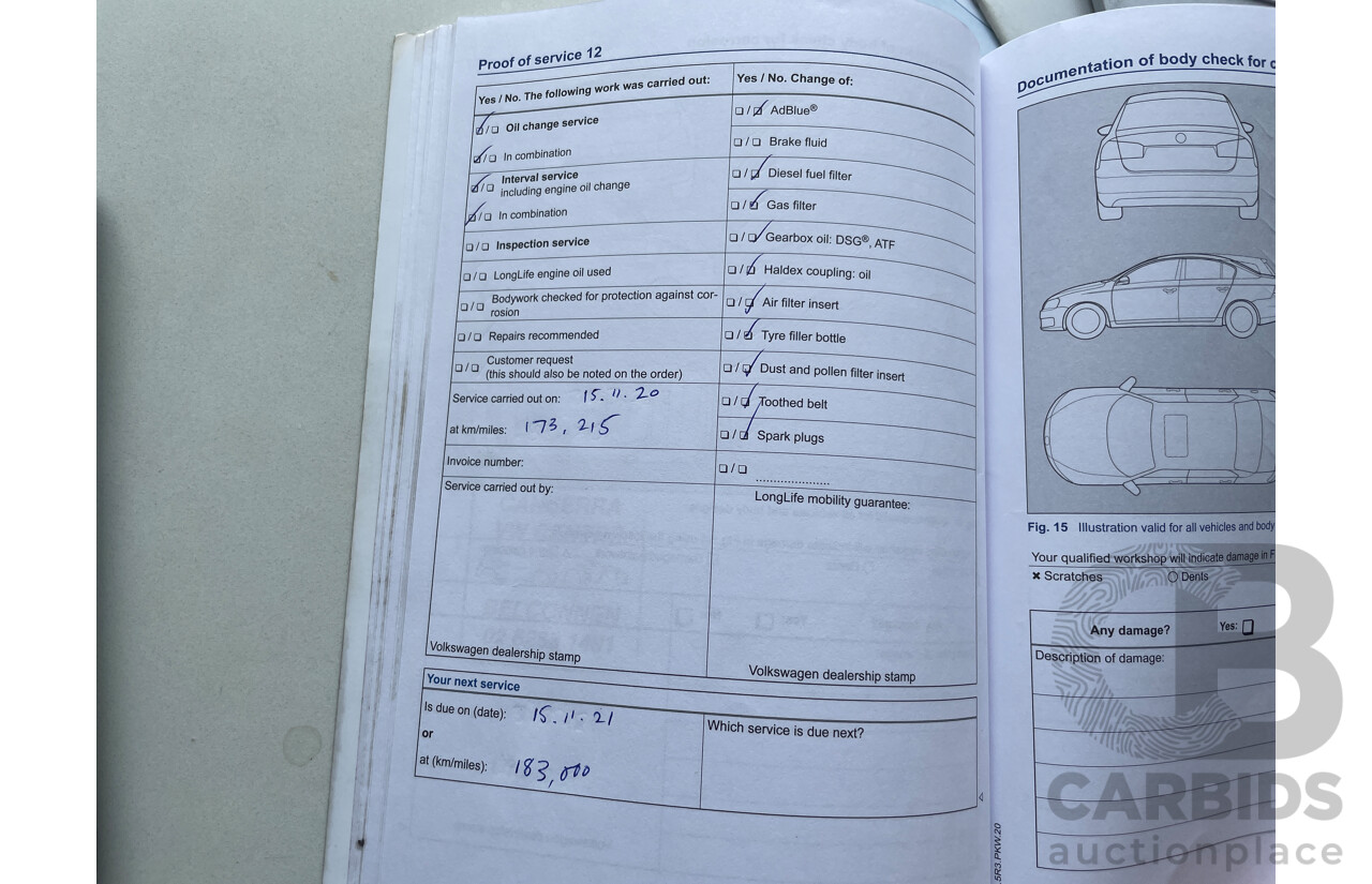 11/2012 Volkswagen Passat 125 TDI Highline 3C MY13 4d Wagon White 2.0L