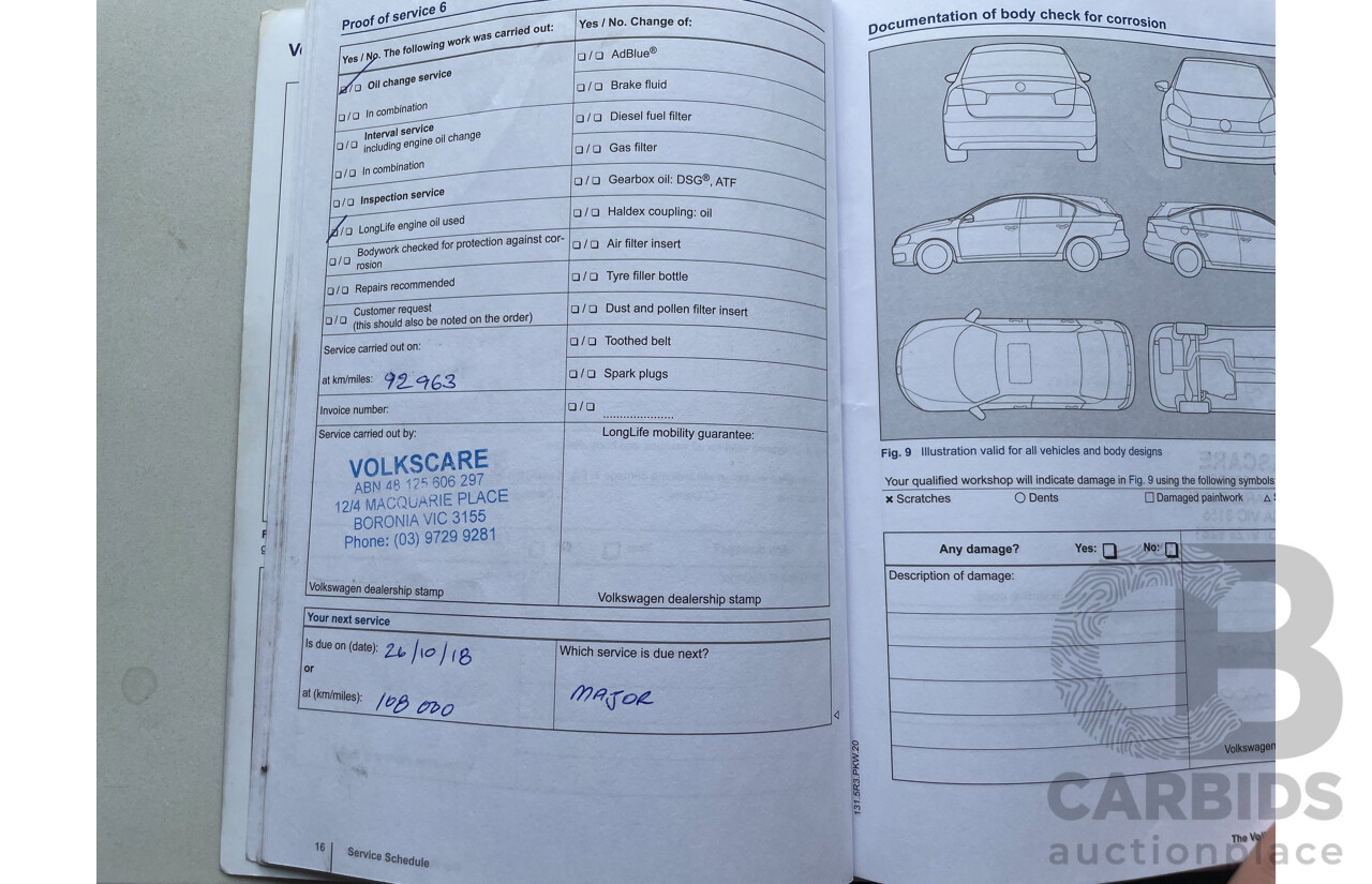 11/2012 Volkswagen Passat 125 TDI Highline 3C MY13 4d Wagon White 2.0L