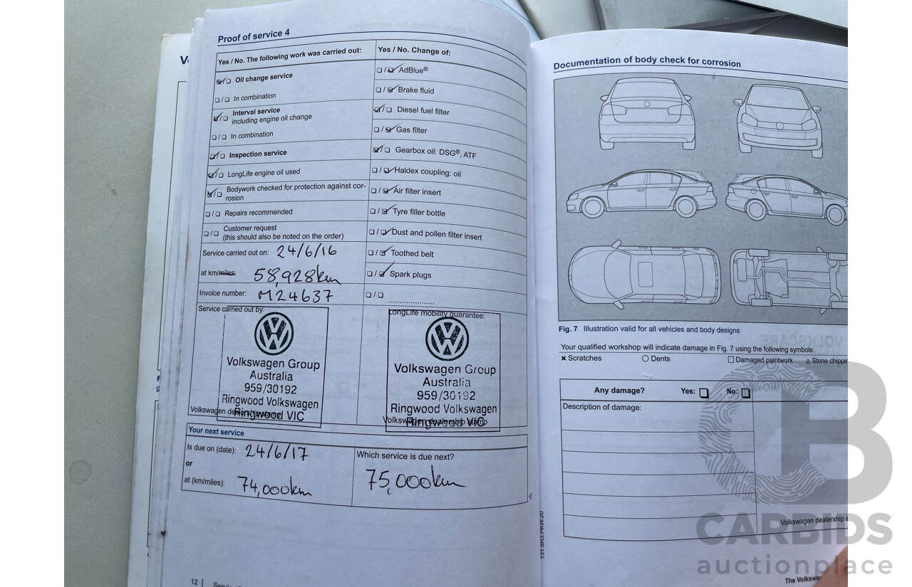 11/2012 Volkswagen Passat 125 TDI Highline 3C MY13 4d Wagon White 2.0L