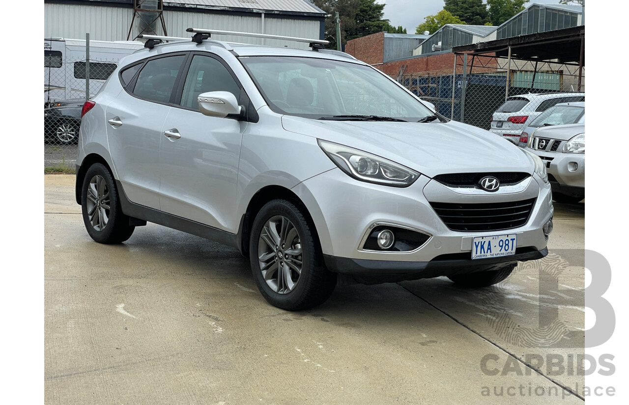 6/2014 Hyundai Ix35 Trophy (fwd) LM SERIES II 4d Wagon Silver 2.0L