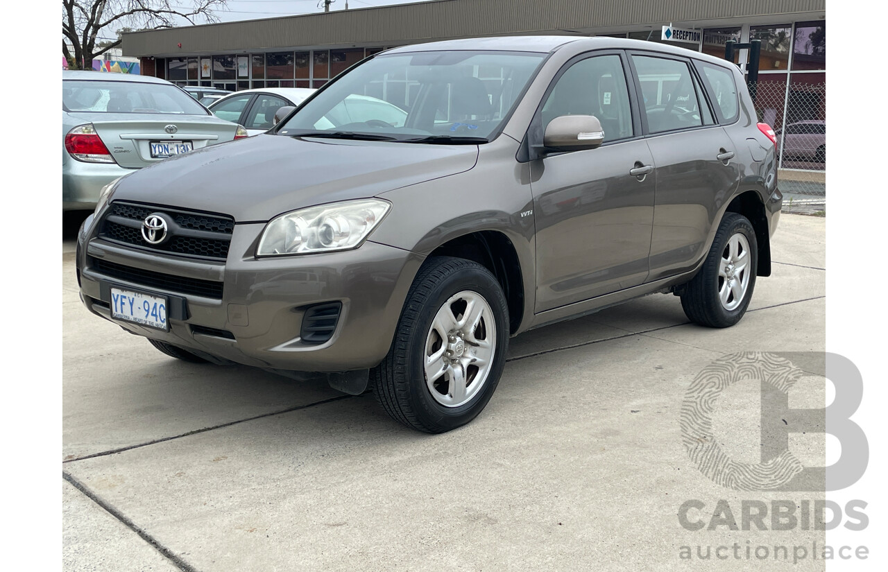 11/2009 Toyota Rav4 CV (4x4) ACA33R 08 UPGRADE 4d Wagon Bronze 2.4L