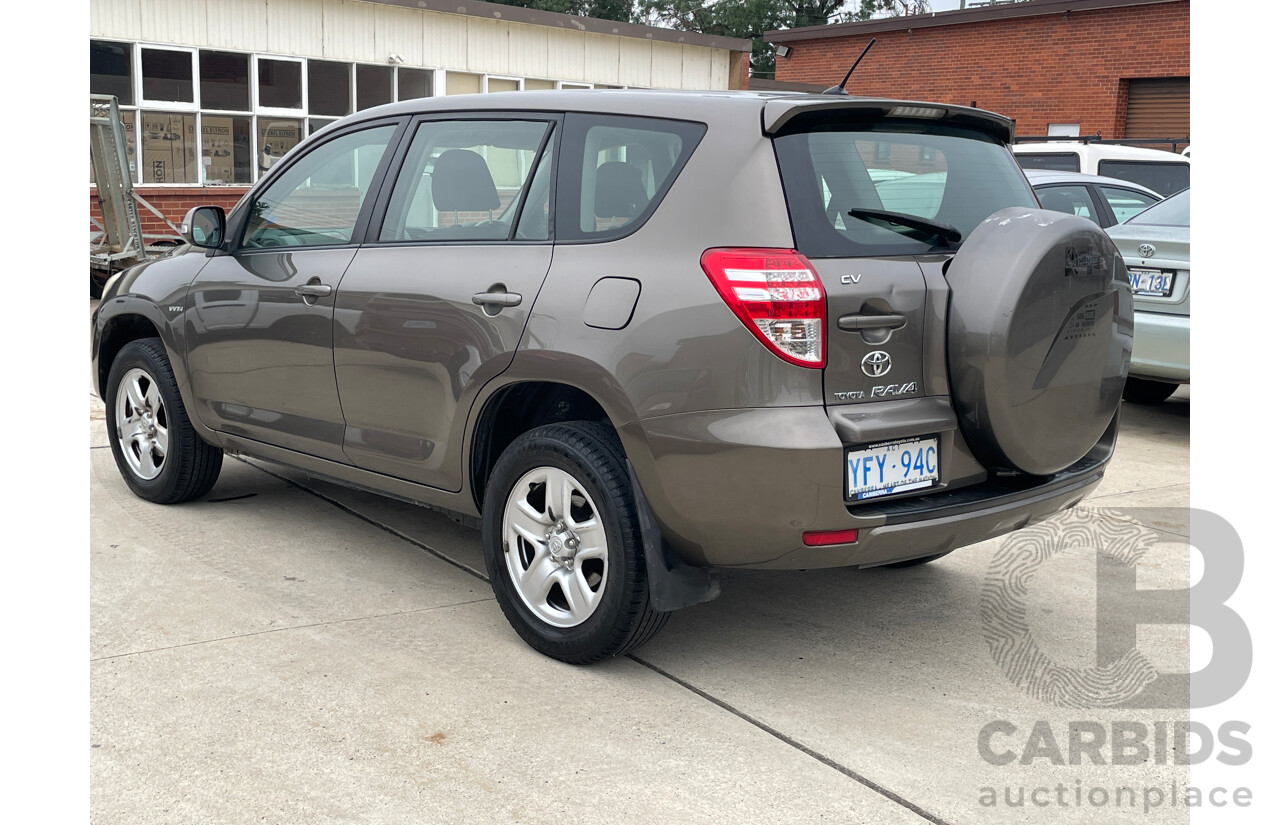11/2009 Toyota Rav4 CV (4x4) ACA33R 08 UPGRADE 4d Wagon Bronze 2.4L