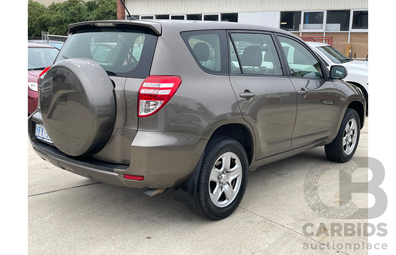 11/2009 Toyota Rav4 CV (4x4) ACA33R 08 UPGRADE 4d Wagon Bronze 2.4L