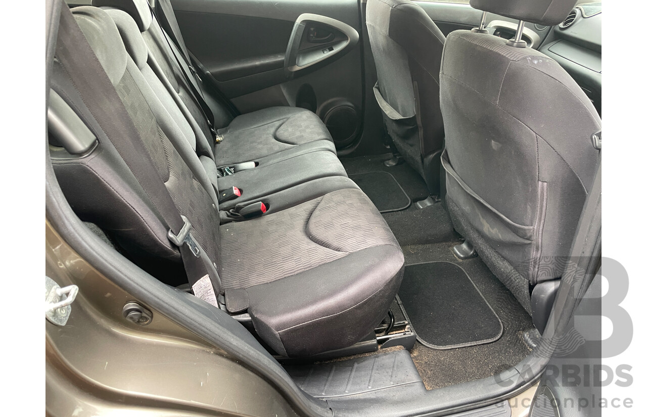 11/2009 Toyota Rav4 CV (4x4) ACA33R 08 UPGRADE 4d Wagon Bronze 2.4L