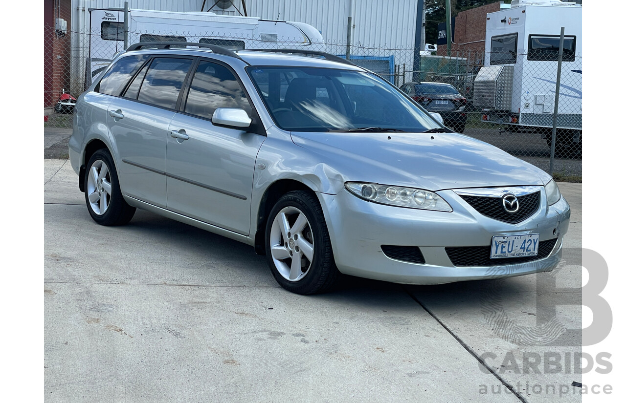 9/2003 Mazda Mazda6 Classic GY 4d Wagon Silver 2.3L