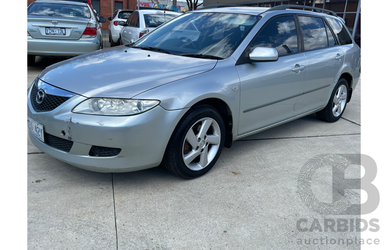 9/2003 Mazda Mazda6 Classic GY 4d Wagon Silver 2.3L