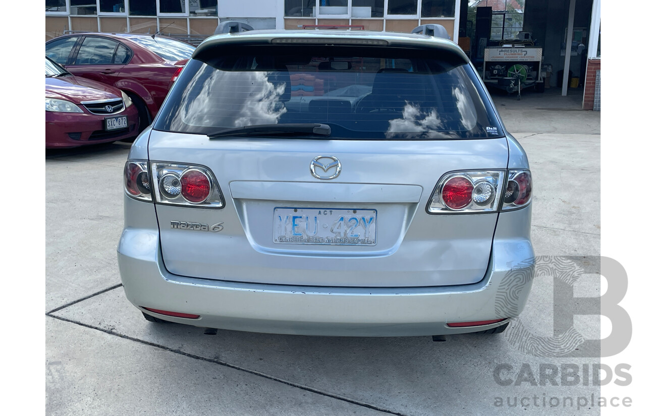 9/2003 Mazda Mazda6 Classic GY 4d Wagon Silver 2.3L