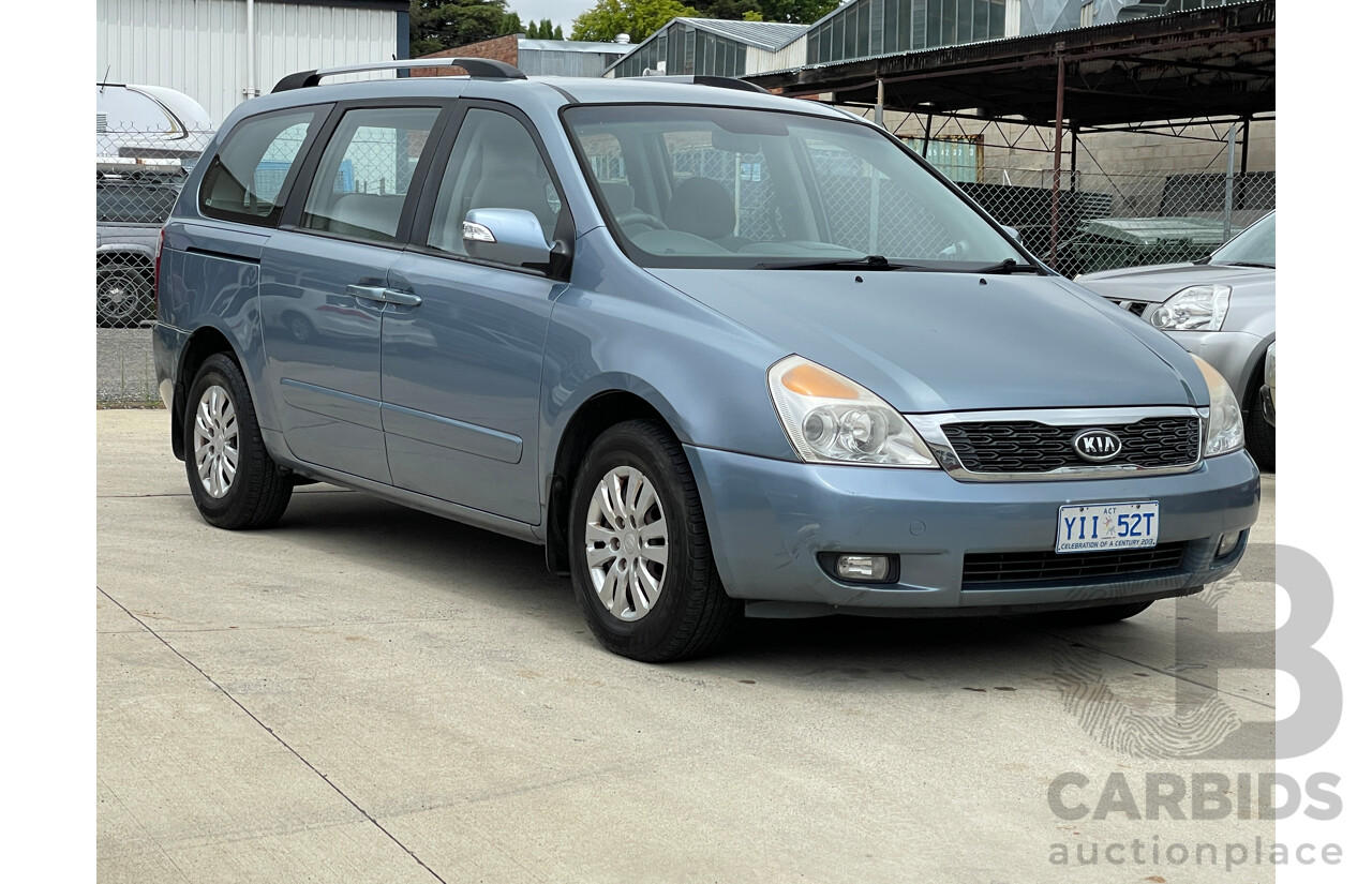 5/2011 Kia Grand Carnival Si VQ MY11 4d Wagon Blue 3.5L