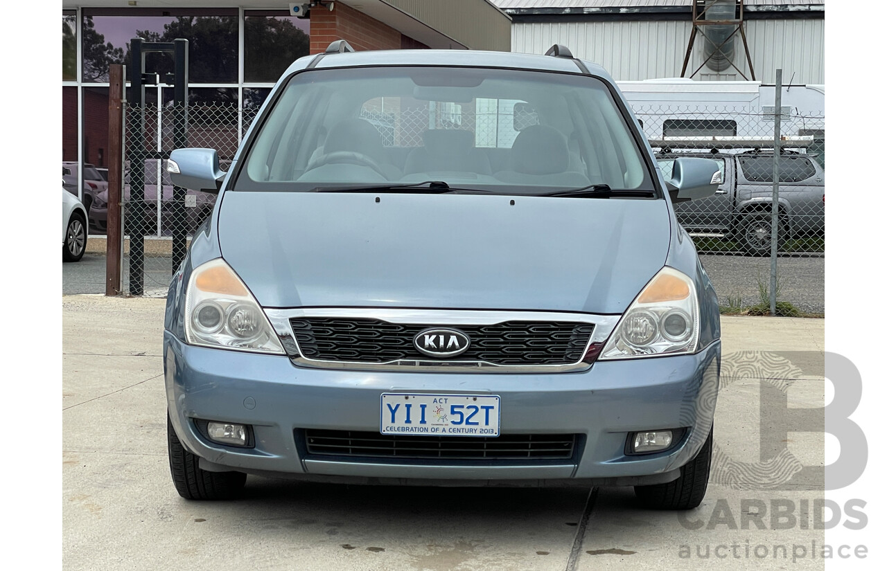 5/2011 Kia Grand Carnival Si VQ MY11 4d Wagon Blue 3.5L
