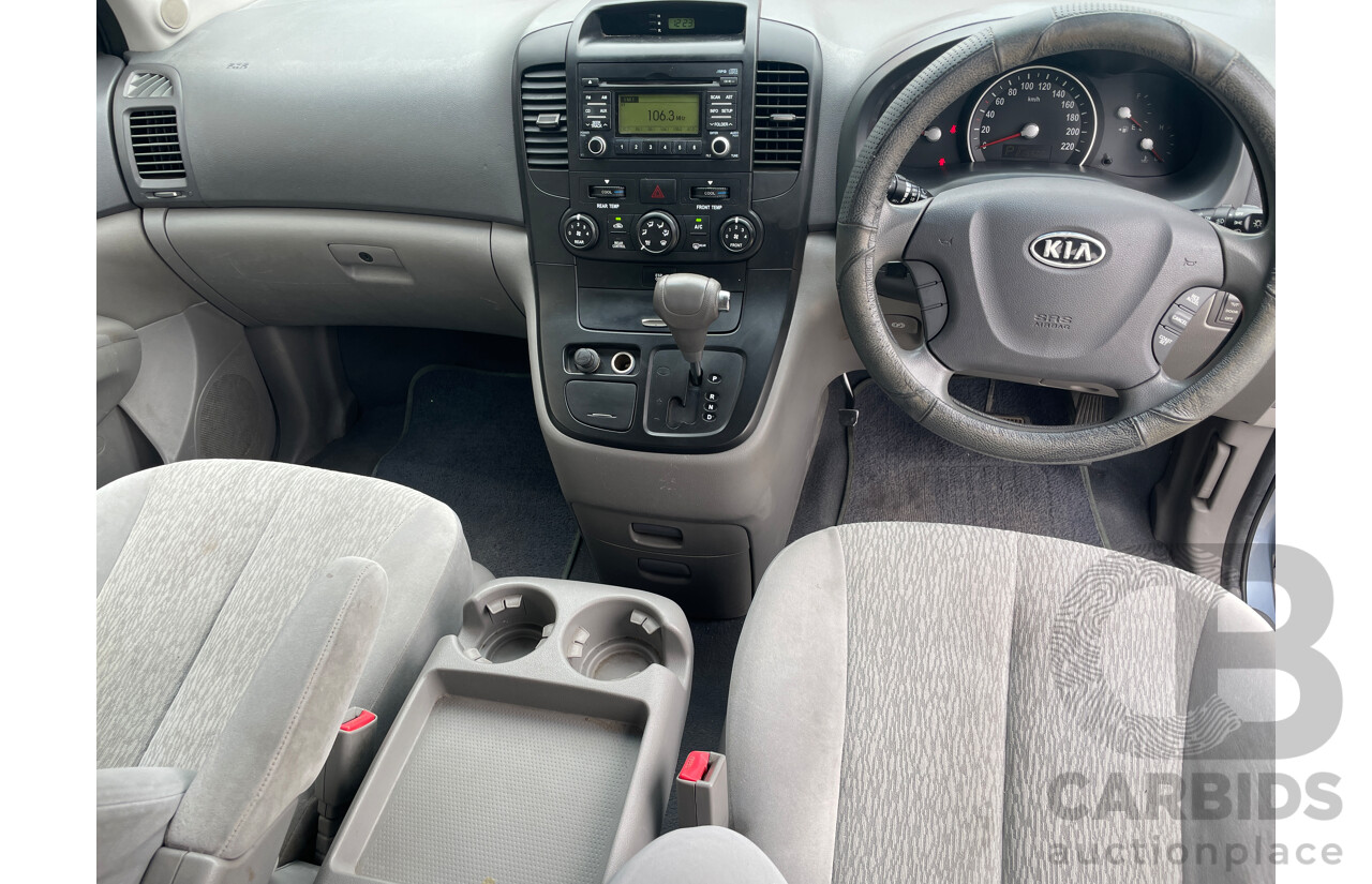 5/2011 Kia Grand Carnival Si VQ MY11 4d Wagon Blue 3.5L