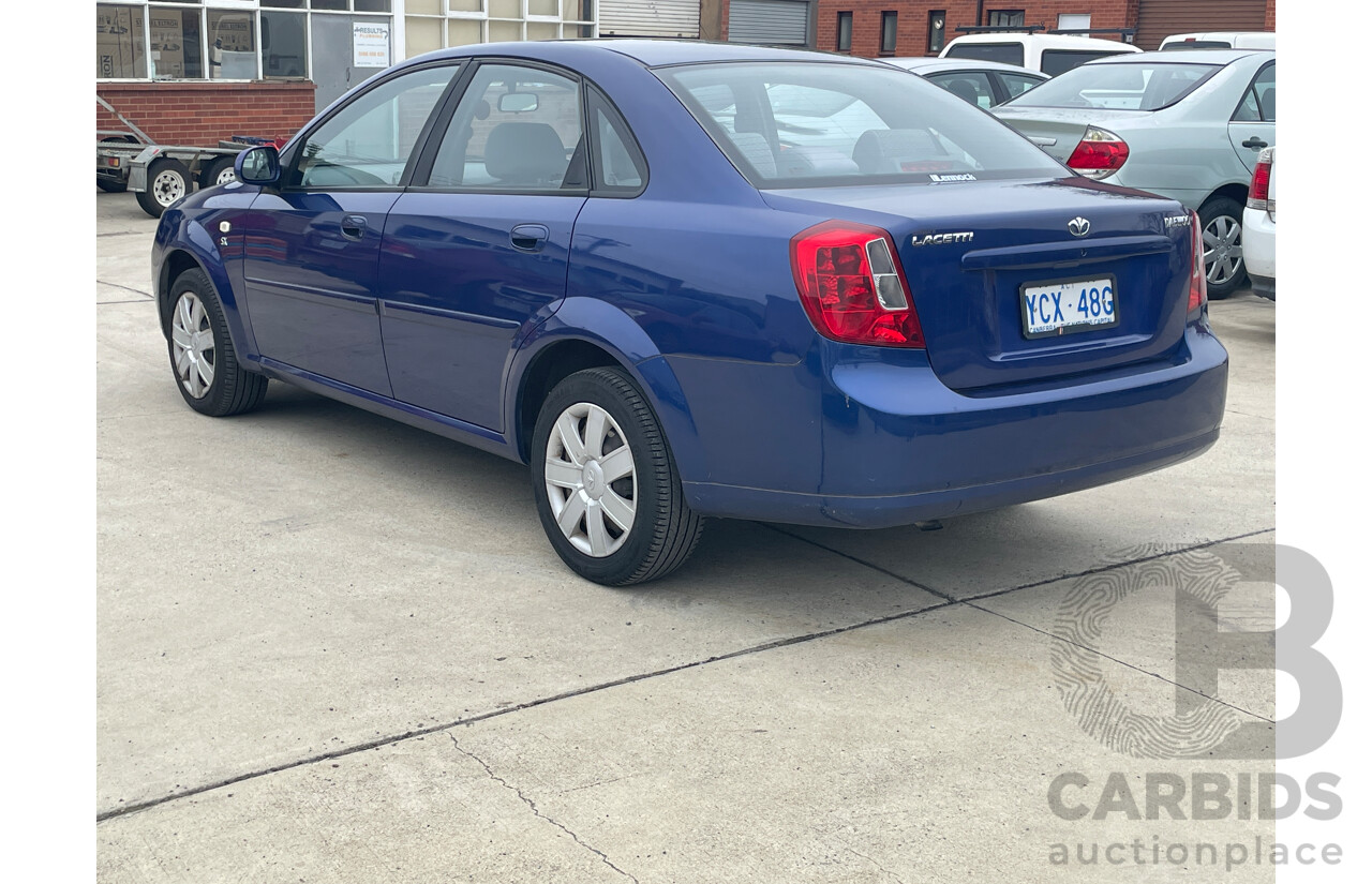 8/2003 Daewoo Lacetti  SX 4d Sedan Blue 1.8L