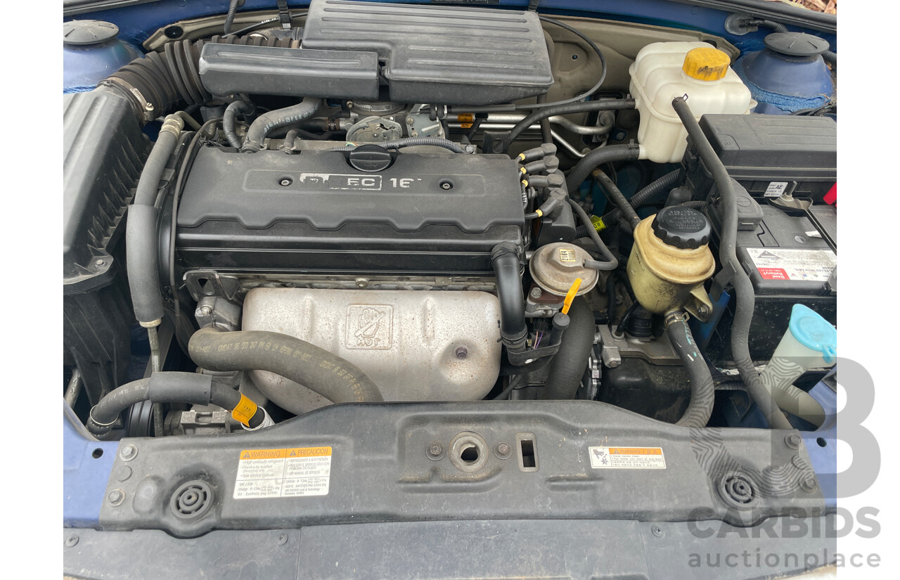 8/2003 Daewoo Lacetti  SX 4d Sedan Blue 1.8L