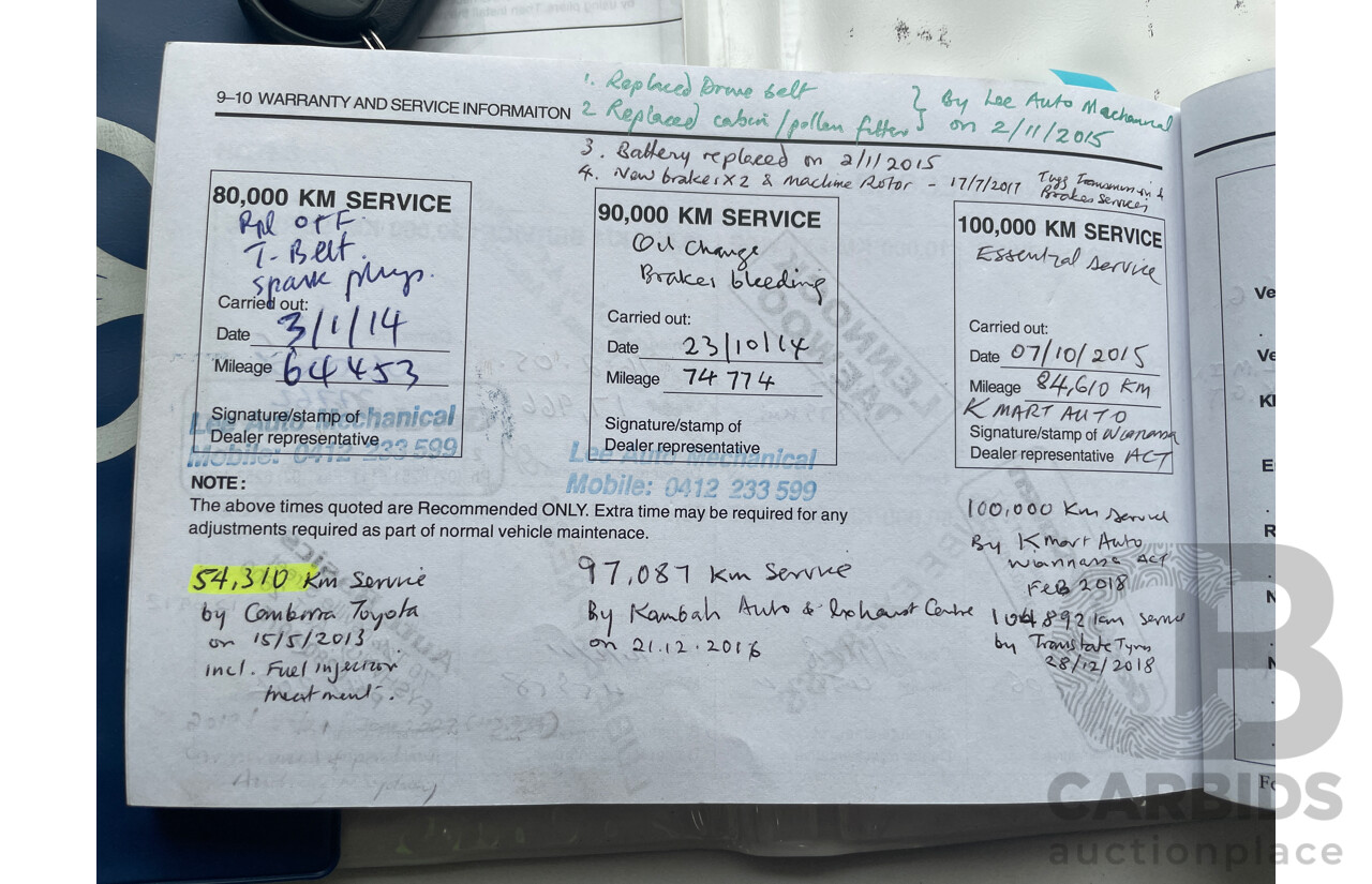 8/2003 Daewoo Lacetti  SX 4d Sedan Blue 1.8L