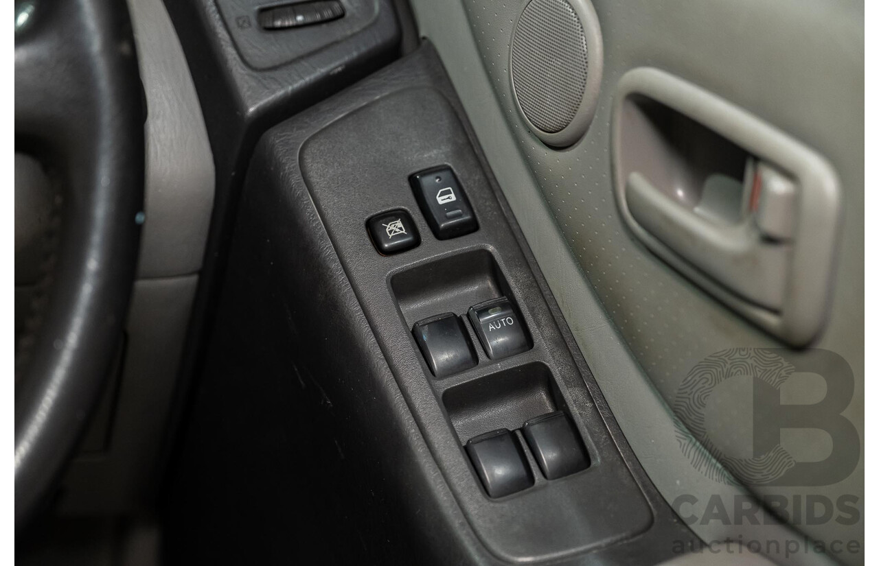 5/2007 Toyota Kluger CVX (4x4) MCU28R UPGRADE 4d Wagon Black 3.3L- 7 Seater