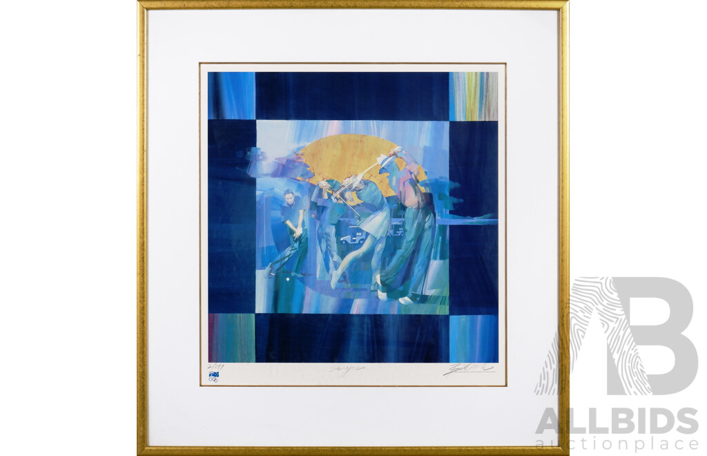 Charles Billich (born 1934), Swingers, Limited Edition Print, 53 x 53 cm (image)