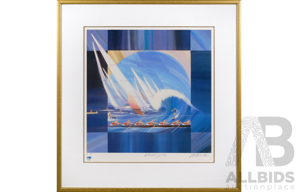Charles Billich (Born 1934), Wavelength, Limited Edition Print