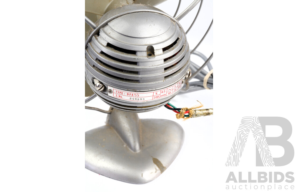 Retro Elcon Ball Form Desk Fan - Lot 1519958 | ALLBIDS