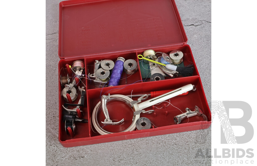 Collection of Vintage Fly Making Tool and Materials