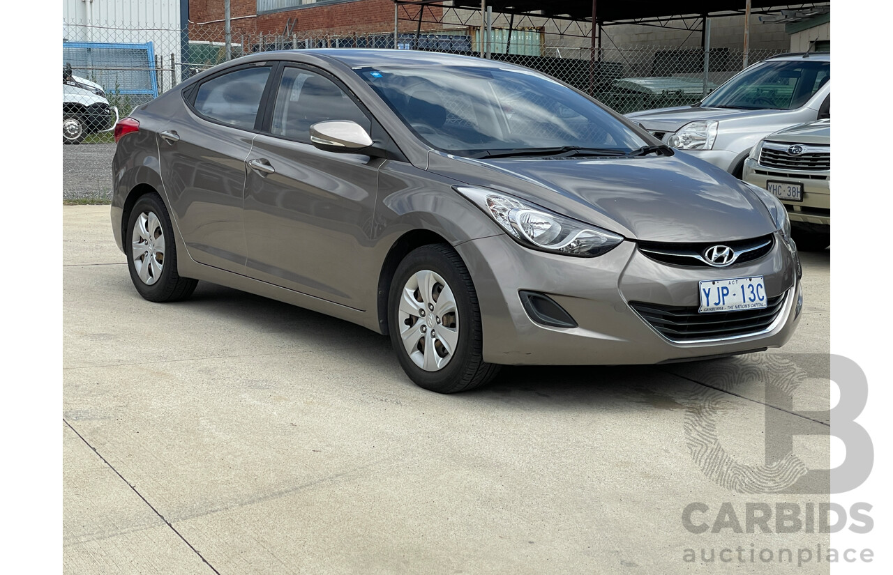 1/2013 Hyundai Elantra Active MD2 4d Sedan Bronze 1.8L