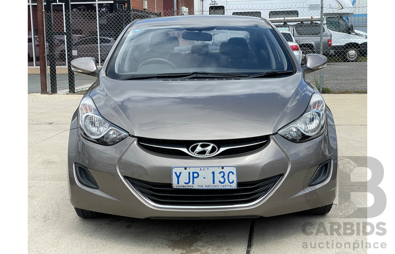1/2013 Hyundai Elantra Active MD2 4d Sedan Bronze 1.8L