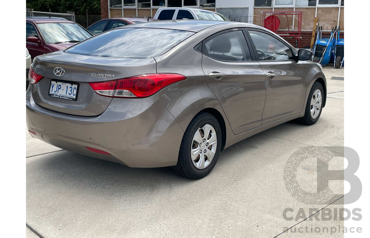 1/2013 Hyundai Elantra Active MD2 4d Sedan Bronze 1.8L