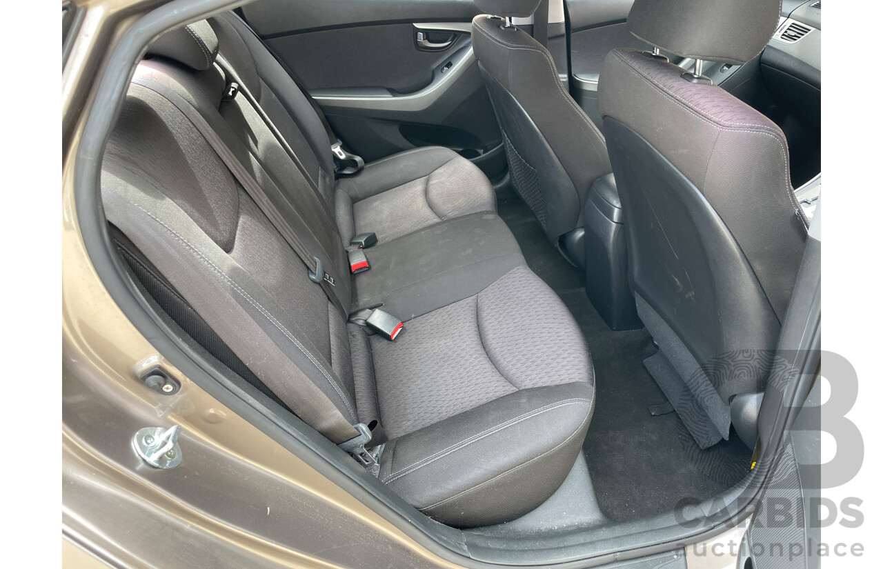 1/2013 Hyundai Elantra Active MD2 4d Sedan Bronze 1.8L