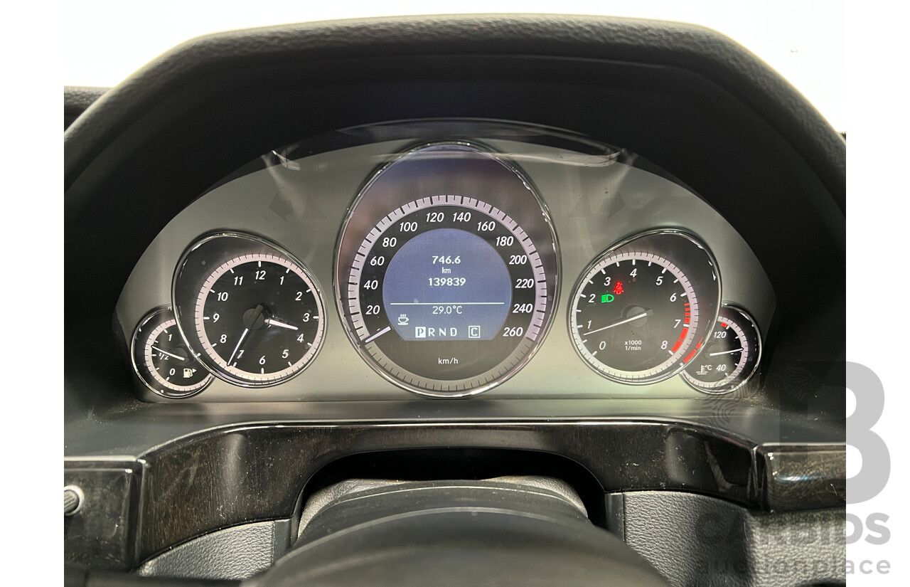 10/2009 Mercedes-Benz E250 CGI Avantgarde 212 4d Sedan Grey 1.8L Turbo