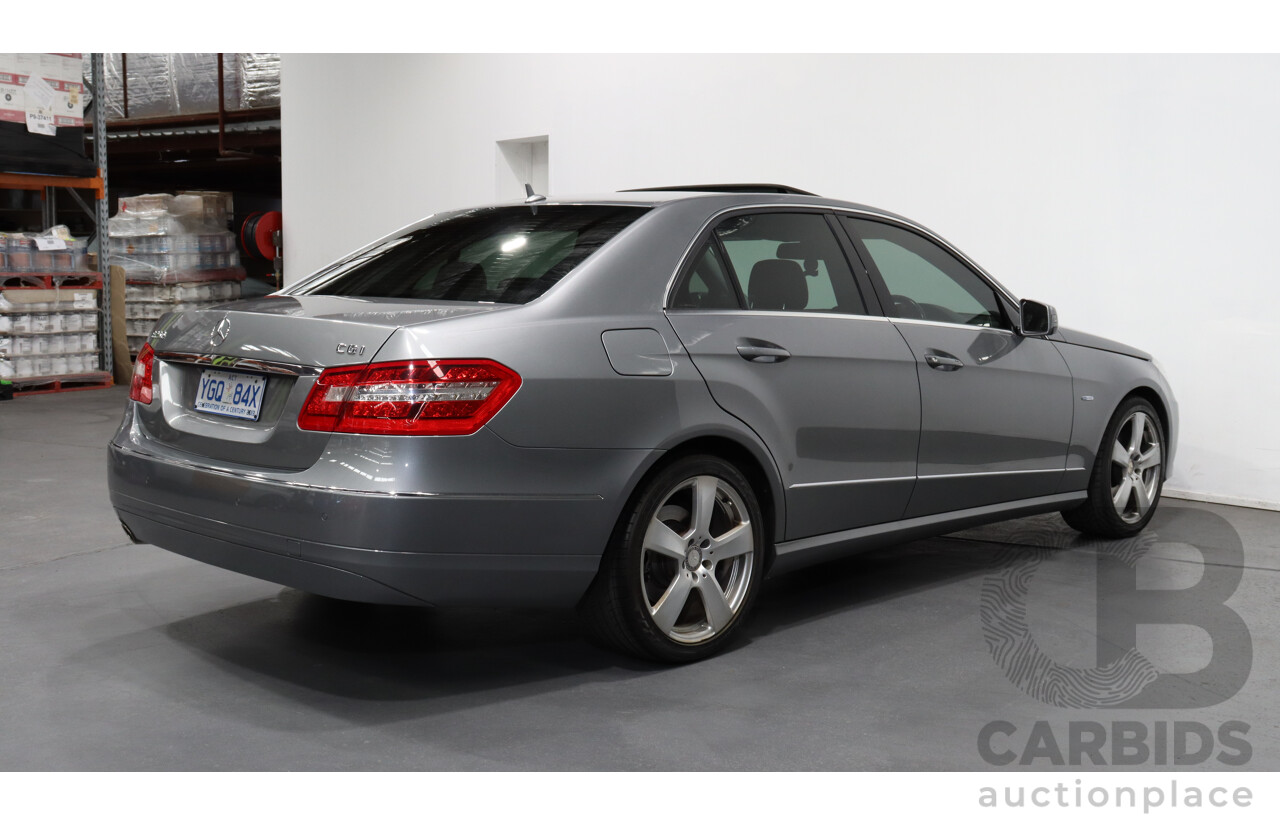 10/2009 Mercedes-Benz E250 CGI Avantgarde 212 4d Sedan Grey 1.8L Turbo