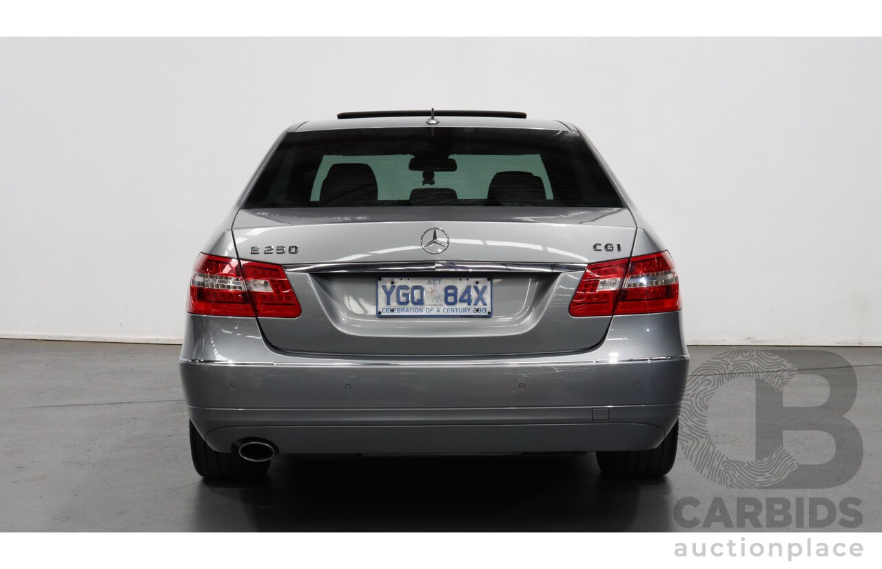 10/2009 Mercedes-Benz E250 CGI Avantgarde 212 4d Sedan Grey 1.8L Turbo