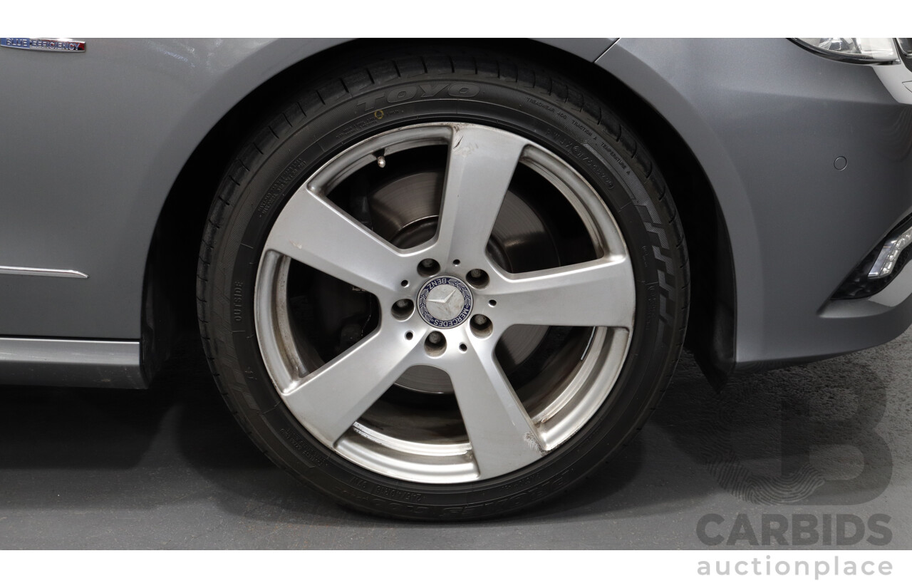 10/2009 Mercedes-Benz E250 CGI Avantgarde 212 4d Sedan Grey 1.8L Turbo