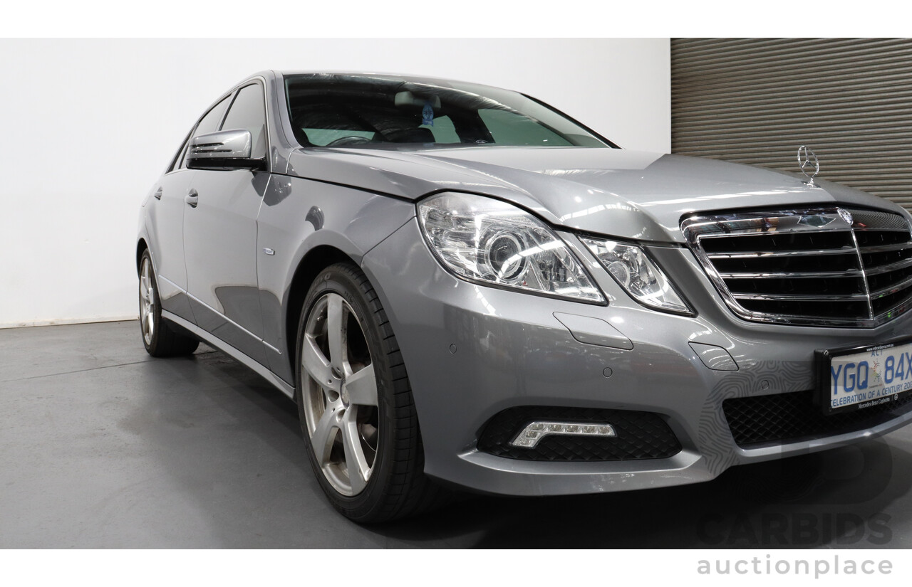 10/2009 Mercedes-Benz E250 CGI Avantgarde 212 4d Sedan Grey 1.8L Turbo