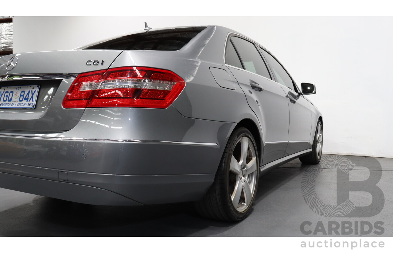 10/2009 Mercedes-Benz E250 CGI Avantgarde 212 4d Sedan Grey 1.8L Turbo